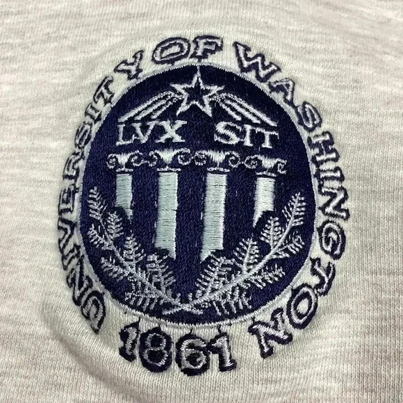 Vintage Washington Huskies reverse weave style crewneck - Picture 2 of 6